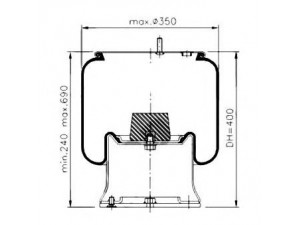 PE Automotive 084.301-41A dėklas, pneumatinė pakaba
3 229 0041 00