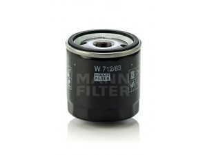 MANN-FILTER W 712/83 alyvos filtras 
 Filtrai -> Alyvos filtras
11 42 7 791 059, 15600-25010, 15600-87104