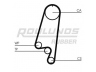 ROULUNDS RUBBER RR1212K1 paskirstymo diržo komplektas 
 Techninės priežiūros dalys -> Papildomas remontas
1606385, 93188133