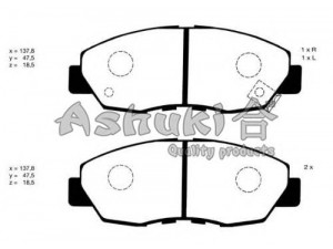 ASHUKI H026-10 stabdžių trinkelių rinkinys, diskinis stabdys 
 Techninės priežiūros dalys -> Papildomas remontas
0 986 461 124/BOSCH, 0 986 AB2 674/BOSCH