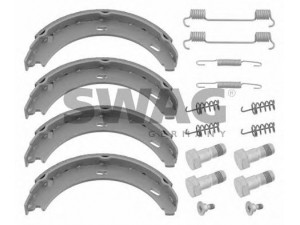 SWAG 10 90 8200 stabdžių trinkelių komplektas, stovėjimo stabdis 
 Stabdžių sistema -> Rankinis stabdys
140 420 04 20, 140 420 08 20, 140 420 09 20