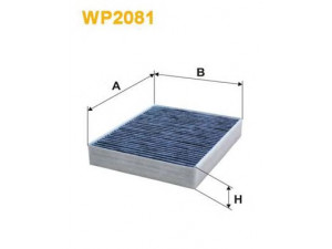 WIX FILTERS WP2081 filtras, salono oras 
 Techninės priežiūros dalys -> Techninės priežiūros intervalai
64119237555