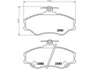 HELLA PAGID 8DB 355 016-641 stabdžių trinkelių rinkinys, diskinis stabdys 
 Techninės priežiūros dalys -> Papildomas remontas
5810143A00, 5810144A00, 5810144A10