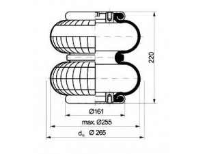 PE Automotive 084.205-21A dėklas, pneumatinė pakaba
016 793