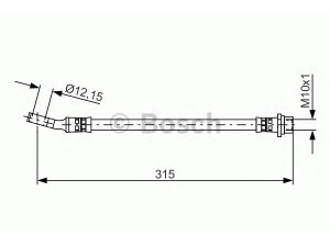 BOSCH 1 987 481 526 stabdžių žarnelė 
 Stabdžių sistema -> Stabdžių žarnelės
12808741, 12841243