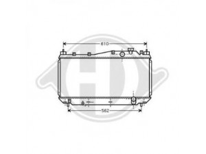DIEDERICHS 8520802 radiatorius, variklio aušinimas 
 Aušinimo sistema -> Radiatorius/alyvos aušintuvas -> Radiatorius/dalys
19010PLCJ01, 19010PLCJ51, 19010PLMA51