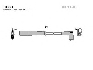 TESLA T366B uždegimo laido komplektas 
 Kibirkšties / kaitinamasis uždegimas -> Uždegimo laidai/jungtys
