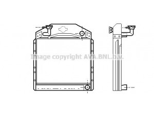 AVA QUALITY COOLING ME2124 radiatorius, variklio aušinimas
3465005903