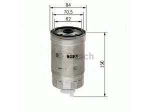 BOSCH 1 457 434 460 kuro filtras 
 Techninės priežiūros dalys -> Papildomas remontas
46797378, 60816460, 71731829, 1906 67