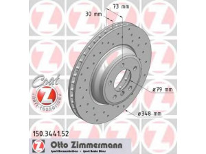 ZIMMERMANN 150.3441.52 stabdžių diskas 
 Dviratė transporto priemonės -> Stabdžių sistema -> Stabdžių diskai / priedai
3411 6 770 729, 3411 6 855 000