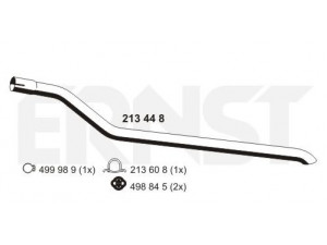 ERNST 213448 išleidimo kolektorius 
 Išmetimo sistema -> Išmetimo vamzdžiai
811 253 133 E