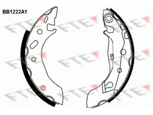 FTE BB1222A1 stabdžių trinkelių komplektas 
 Techninės priežiūros dalys -> Papildomas remontas
1005960, 1005970, 1059500, 1104127