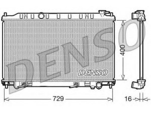 DENSO DRM46033 radiatorius, variklio aušinimas 
 Aušinimo sistema -> Radiatorius/alyvos aušintuvas -> Radiatorius/dalys
214608Y100