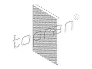 TOPRAN 108 410 filtras, salono oras 
 Techninės priežiūros dalys -> Techninės priežiūros intervalai
4A0 091 800