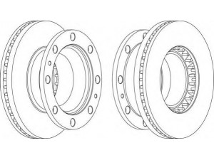 FERODO FCR248A stabdžių diskas 
 Dviratė transporto priemonės -> Stabdžių sistema -> Stabdžių diskai / priedai
309271