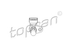 TOPRAN 206 208 RPM jutiklis, variklio valdymas 
 Kibirkšties / kaitinamasis uždegimas -> Impulsų generatorius
09118374, 62 38 110, 9118374
