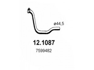 ASSO 12.1087 išleidimo kolektorius 
 Išmetimo sistema -> Išmetimo vamzdžiai
7599482