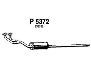 FENNO P5372 priekinis duslintuvas 
 Išmetimo sistema -> Duslintuvas
8822298, 9363631