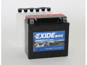 EXIDE YTX14-BS starterio akumuliatorius; starterio akumuliatorius 
 Elektros įranga -> Akumuliatorius