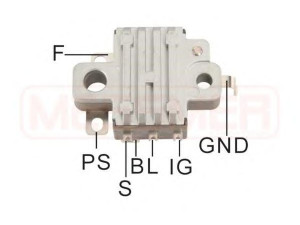 MESSMER 215698 reguliatorius, kintamosios srovės generatorius 
 Elektros įranga -> Kint. sr. generatorius/dalys -> Reguliatorius
27000-64040