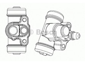 BOSCH F 026 002 388 rato stabdžių cilindras 
 Stabdžių sistema -> Ratų cilindrai
58330 07000, CA010 05610