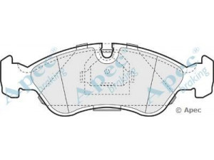 APEC braking PAD589 stabdžių trinkelių rinkinys, diskinis stabdys 
 Techninės priežiūros dalys -> Papildomas remontas
1605454, 1605746, 1605789, 1605808