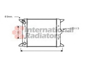 VAN WEZEL 58002012 radiatorius, variklio aušinimas 
 Aušinimo sistema -> Radiatorius/alyvos aušintuvas -> Radiatorius/dalys
171121253C, 171121253C/L/Q, 171121253L
