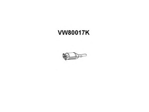 VENEPORTE VW80017K katalizatoriaus keitiklis
191131701F