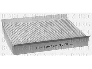 BORG & BECK BFC1017 filtras, salono oras 
 Techninės priežiūros dalys -> Techninės priežiūros intervalai
6447FF, 6447FF, PU1171E
