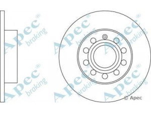 APEC braking DSK2218 stabdžių diskas 
 Dviratė transporto priemonės -> Stabdžių sistema -> Stabdžių diskai / priedai
1K0615601AC, 1K0615601L, 1K0615601L