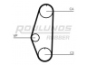 ROULUNDS RUBBER RR1021 paskirstymo diržas 
 Techninės priežiūros dalys -> Papildomas remontas
030109119A, 030109119B, 030109119E