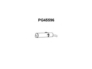 VENEPORTE PG45596 galinis duslintuvas 
 Išmetimo sistema -> Duslintuvas
172609
