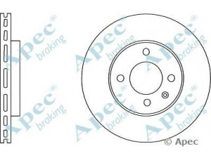 APEC braking DSK2946 stabdžių diskas 
 Dviratė transporto priemonės -> Stabdžių sistema -> Stabdžių diskai / priedai
1S0615301