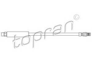 TOPRAN 500 203 stabdžių žarnelė 
 Stabdžių sistema -> Stabdžių žarnelės
1 154 904, 1 159 890, 3432 1 154 904