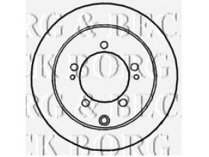 BORG & BECK BBD4644 stabdžių diskas 
 Stabdžių sistema -> Diskinis stabdys -> Stabdžių diskas
MB895200, MB928716, MB895200, MB928716
