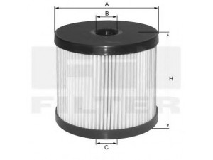 FIL FILTER MFE 1417 MB kuro filtras 
 Degalų tiekimo sistema -> Kuro filtras/korpusas
1906 77, 1906 A5, 1906 A6, 9401906768