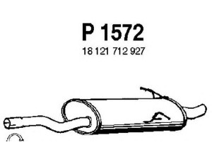 FENNO P1572 galinis duslintuvas 
 Išmetimo sistema -> Duslintuvas
18121712927