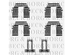 BORG & BECK BBK1476 priedų komplektas, diskinių stabdžių trinkelės 
 Stabdžių sistema -> Diskinis stabdys -> Stabdžių dalys/priedai