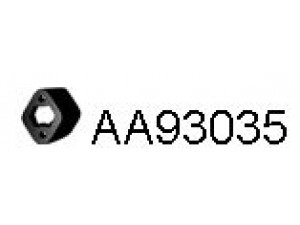 VENEPORTE AA93035 guminė juosta, išmetimo sistema 
 Išmetimo sistema -> Surinkimo dalys -> Atskiros surinkimo dalys -> Guminė juosta
175530, 175534, 175540, 4520014