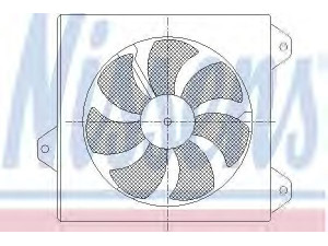 NISSENS 85099 ventiliatorius, radiatoriaus 
 Aušinimo sistema -> Oro aušinimas
16361-20030, 16363-0A030, 16711-20050