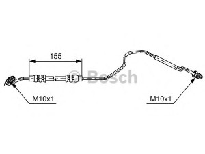 BOSCH 1 987 481 650 stabdžių žarnelė 
 Stabdžių sistema -> Stabdžių žarnelės
60 25 404 325, 60 25 408 337