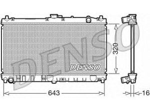 DENSO DRM44031 radiatorius, variklio aušinimas 
 Aušinimo sistema -> Radiatorius/alyvos aušintuvas -> Radiatorius/dalys
BP4W15200A