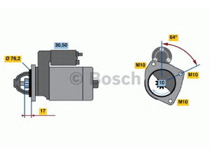 BOSCH 0 986 015 260 starteris 
 Elektros įranga -> Starterio sistema -> Starteris
6175119, 6504728, 89BB 11000 AA