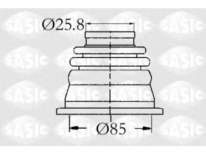 SASIC 4003408 gofruotoji membrana, kardaninis velenas 
 Ratų pavara -> Gofruotoji membrana
328784, 328789, 328784, 328789