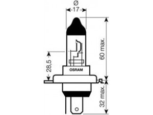 OSRAM 64185 lemputė, priekinis žibintas; lemputė, priekinis žibintas 
 Kėbulas -> Priekinis žibintas/dalys -> Lemputė, priekinis žibintas