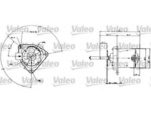 VALEO 698005 elektrovariklis, raditoriaus ventiliatorius 
 Aušinimo sistema -> Radiatoriaus ventiliatorius
7700828624