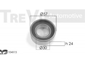 TREVI AUTOMOTIVE KD1089 paskirstymo diržo komplektas 
 Techninės priežiūros dalys -> Papildomas remontas