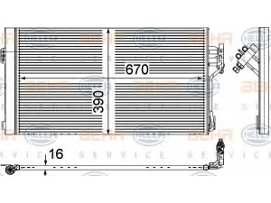 HELLA 8FC 351 343-004 kondensatorius, oro kondicionierius 
 Oro kondicionavimas -> Kondensatorius
639 835 00 70, 639 835 03 70, A 639 835 00 70