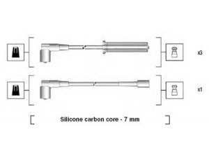 MAGNETI MARELLI 941365030926 uždegimo laido komplektas 
 Kibirkšties / kaitinamasis uždegimas -> Uždegimo laidai/jungtys