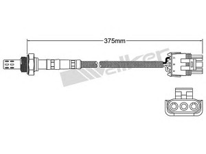 WALKER PRODUCTS 250-23828 lambda jutiklis 
 Variklis -> Variklio elektra
77 00 746 375, 77 00 854 148, 77 00 862 426